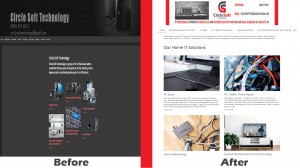 Home Page Comparison